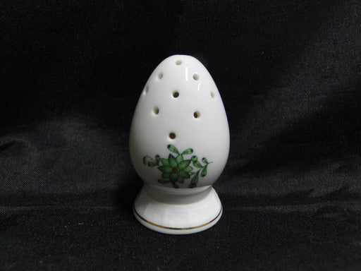Herend Chinese Bouquet Green, Florals: Salt OR Pepper Shaker, 10 Holes