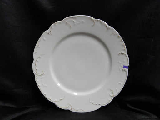 Haviland Schleiger 421, Blank 9, Gold Outlines: Dinner Plate (s), 9 5/8", As Is