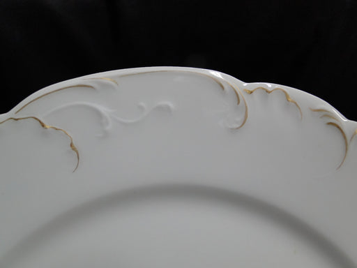 Haviland Schleiger 421, Blank 9, Gold Outlines: Dinner Plate (s), 9 5/8", As Is