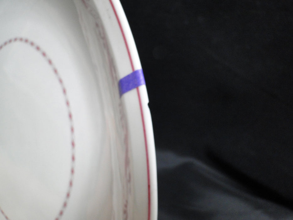 Haviland (New York) Holmsford, Pink Design: Round Serving Platter, 12.5", As Is