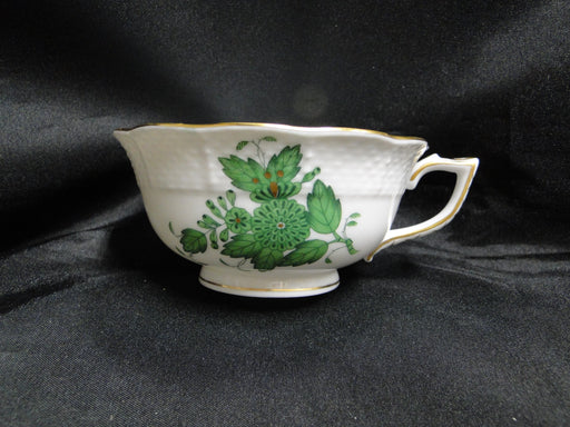 Herend Chinese Bouquet Green, Florals: Footed Cup & Saucer Set (s), 2"