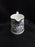 Grace's Teaware Purple Florals on White: Creamer / Cream Pitcher, 3 3/4"Tall