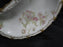 Haviland (Limoges) Schleiger 235e, Pink & Green: Crescent Bone Plate, 6"