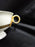 Haviland (New York) Gotham, Ivory w/ Gold Trim: 2 1/4" Cup Only, No Saucer