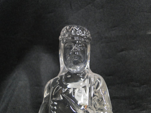 Waterford Crystal Millennium Nativity: Joseph, Missing Staff, 7 1/4" Tall