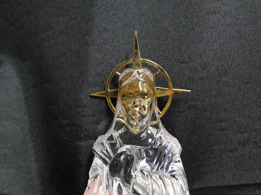 Waterford Crystal Millennium Nativity: Mary Figurine, 5 1/8" Tall