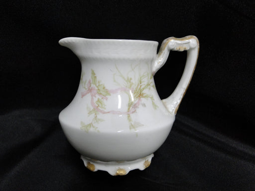 Haviland (Limoges) Schleiger 472g, Pink Carnations: Creamer, 4" Tall