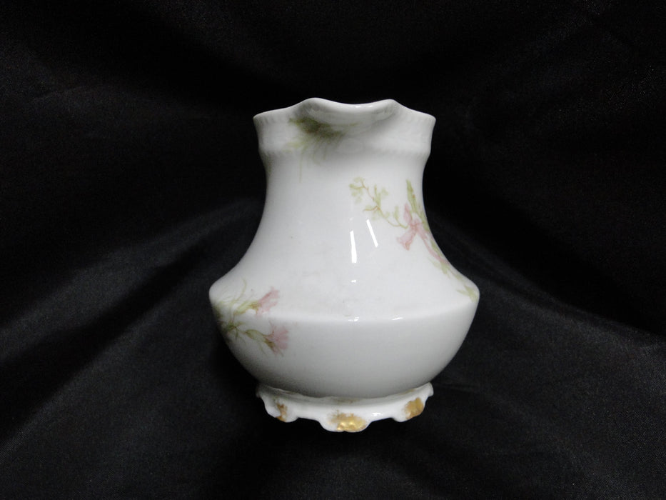 Haviland (Limoges) Schleiger 472g, Pink Carnations: Creamer, 4" Tall