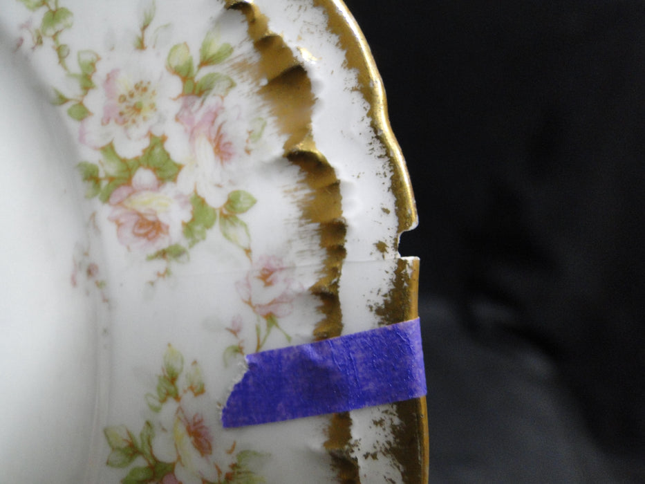 Haviland Schleiger 844, Double Gold Trim: Bread Plate (s), 6 1/4", As Is