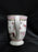 Grace's Teaware Pink Roses & Pink Band on White: Mug (s), 4 1/4" Tall