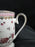 Grace's Teaware Pink Roses & Pink Band on White: Mug (s), 4 1/4" Tall