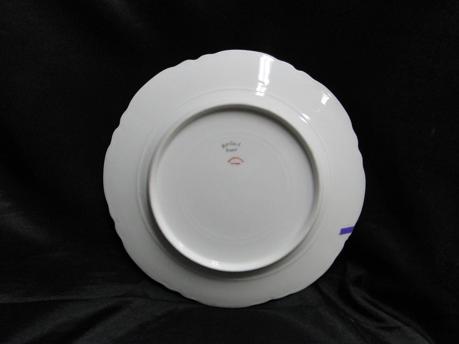 Haviland Schleiger 664C, Yellow & Pink Flowers: Dinner Plate (s), 9 5/8", As Is