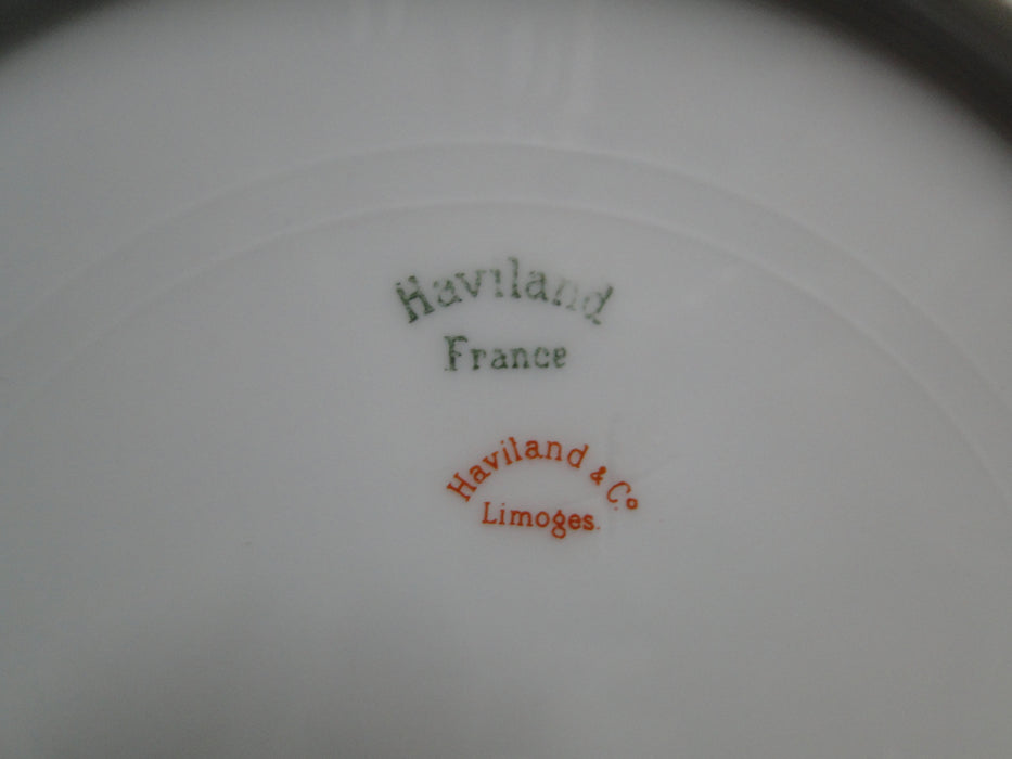 Haviland Schleiger 664C, Yellow & Pink Flowers: Dinner Plate (s), 9 5/8", As Is