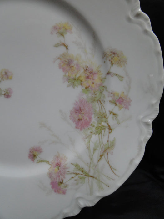Haviland Schleiger 664C, Yellow & Pink Flowers: Dinner Plate (s), 9 5/8", As Is