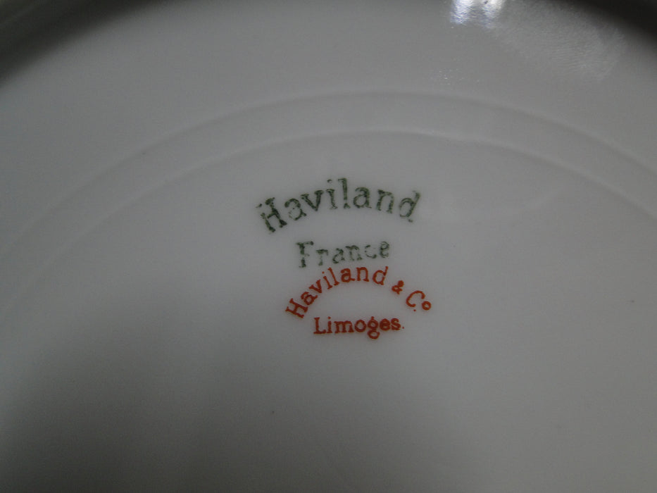 Haviland Schleiger 664C, Yellow & Pink Flowers: Dinner Plate (s), 9 5/8", As Is