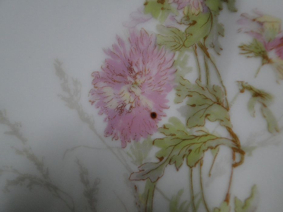 Haviland Schleiger 664C, Yellow & Pink Flowers: Dinner Plate (s), 9 5/8", As Is