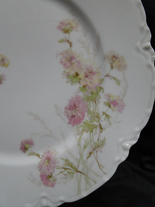 Haviland Schleiger 664C, Yellow & Pink Flowers: Dinner Plate (s), 9 5/8", As Is