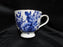 Grace's Teaware Blue Florals on White: Cup & Saucer Set (s), 3 1/4" Tall