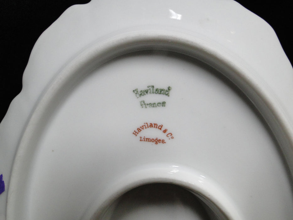 Haviland (Limoges) Schleiger 22, Double Gold Trim: Gravy w/ Underplate, As Is