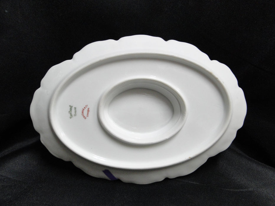 Haviland (Limoges) Schleiger 22, Double Gold Trim: Gravy w/ Underplate, As Is