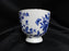 Grace's Teaware Blue Florals on White: Cup & Saucer Set (s), 3 1/4" Tall