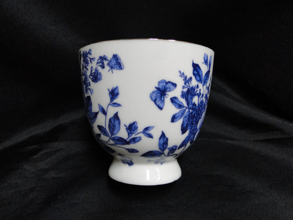 Grace's Teaware Blue Florals on White: Cup & Saucer Set (s), 3 1/4" Tall