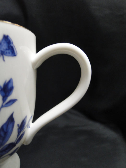 Grace's Teaware Blue Florals on White: Cup & Saucer Set (s), 3 1/4" Tall