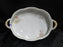 Haviland Schleiger 664C, Yellow & Pink Flowers: Oval Serving Bowl, No Lid, As Is