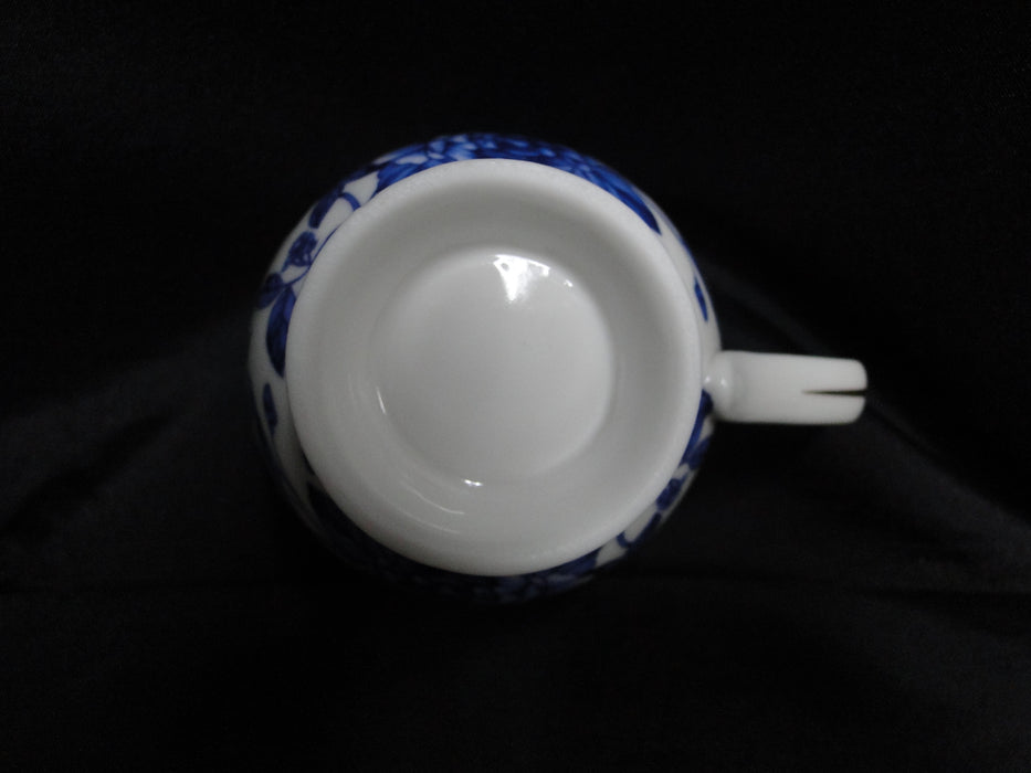 Grace's Teaware Blue Florals on White: Cup & Saucer Set (s), 3 1/4" Tall