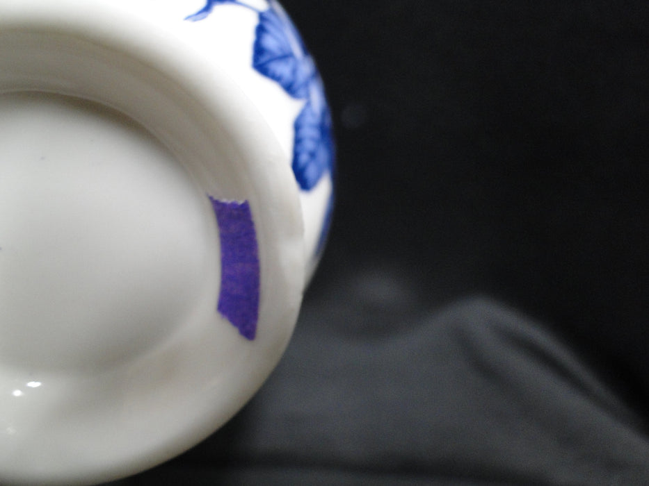 Grace's Teaware Blue Florals on White: Cup & Saucer Set (s), 3 1/4" Tall