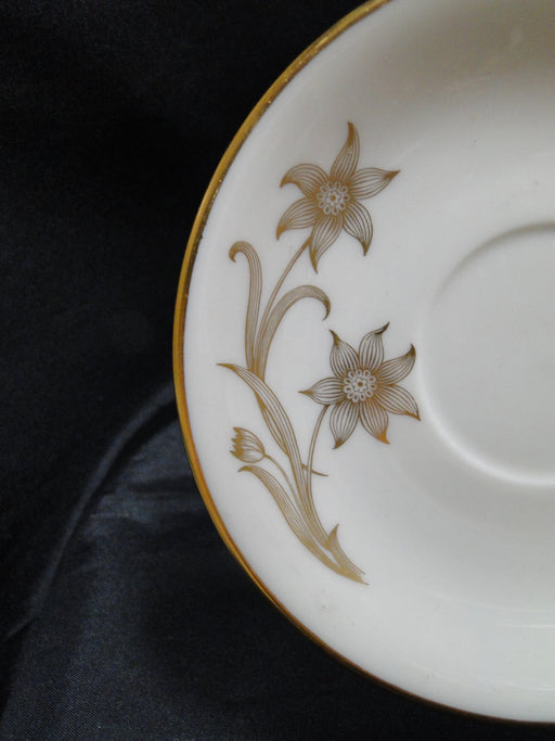 Lenox Daybreak, Gold Flowers & Stems: 5 5/8" Saucer Only, No Cup