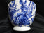 Grace's Teaware Blue Florals on White: Sugar Bowl & Lid, 5"Tall