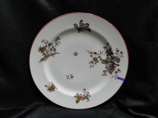 Haviland Schleiger 684-2, Birds & Florals: Dinner Plate (s), 9 3/4", As Is