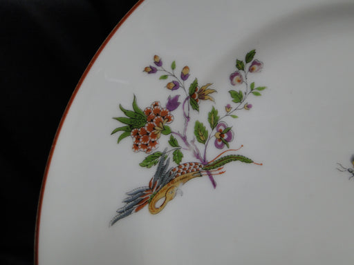 Haviland Schleiger 684-2, Birds & Florals: Dinner Plate (s), 9 3/4", As Is