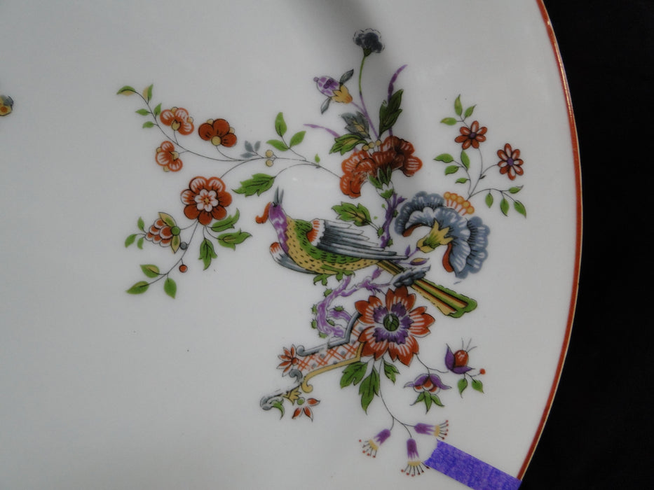 Haviland Schleiger 684-2, Birds & Florals: Dinner Plate (s), 9 3/4", As Is