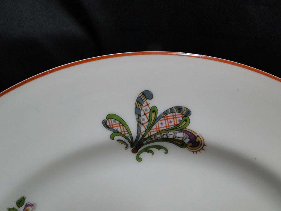 Haviland Schleiger 684-2, Birds & Florals: Dinner Plate (s), 9 3/4", As Is