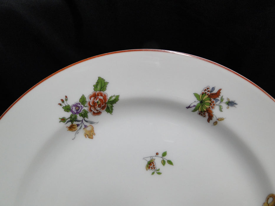 Haviland Schleiger 684-2, Birds & Florals: Dinner Plate (s), 9 3/4", As Is