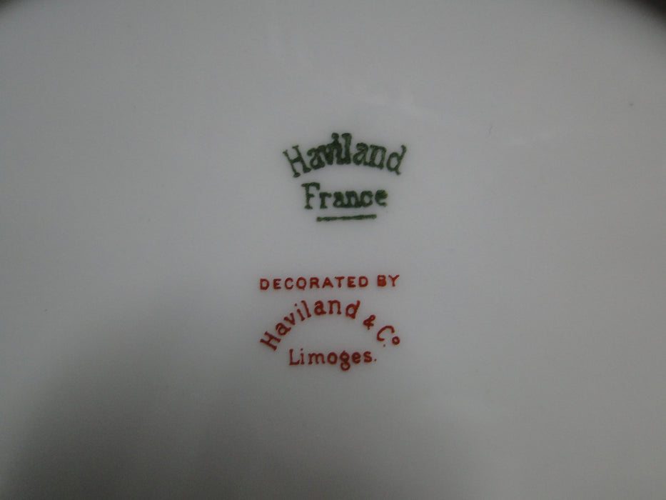 Haviland Schleiger 684-2, Birds & Florals: Dinner Plate (s), 9 3/4", As Is