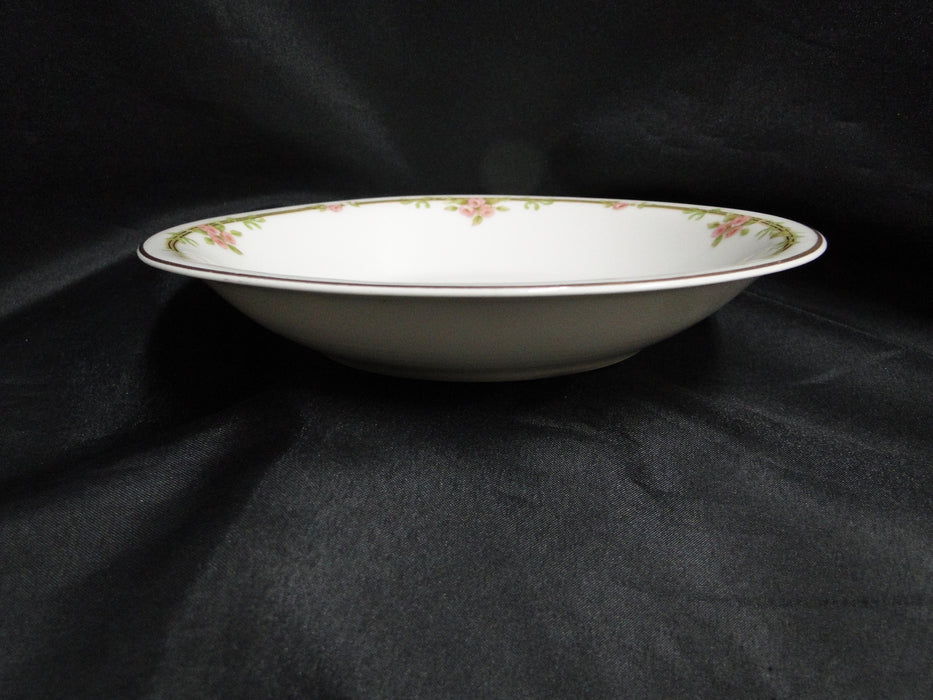 Haviland Schleiger 625A, Pink Roses on Vine: Coupe Soup Bowl (s), 7 1/2"