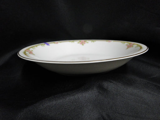 Haviland Schleiger 625A, Pink Roses on Vine: Coupe Soup Bowl, 7 1/2", As Is