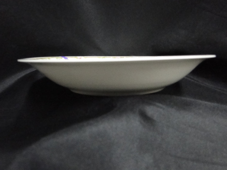 Haviland Schleiger 625A, Pink Roses on Vine: Coupe Soup Bowl, 7 1/2", As Is