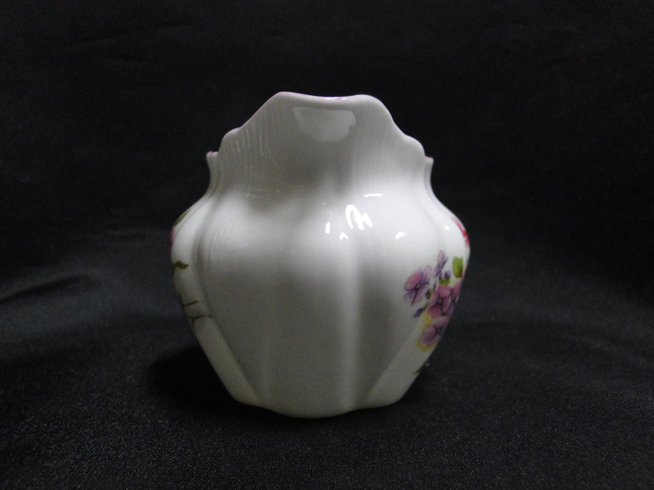 Shelley Stocks, Pink Flowers & Trim: Mini Creamer, 2 3/4" Tall Dainty