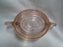 Anchor Hocking Manhattan Pink, Depression Glass: Open Sugar Bowl, As Is