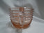 Anchor Hocking Manhattan Pink, Depression Glass: Open Sugar Bowl, As Is