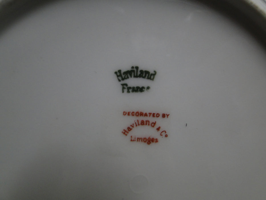Haviland Schleiger 684-2, Birds & Florals: Coupe Soup Bowl (s), 7 3/4" x 1 3/8"