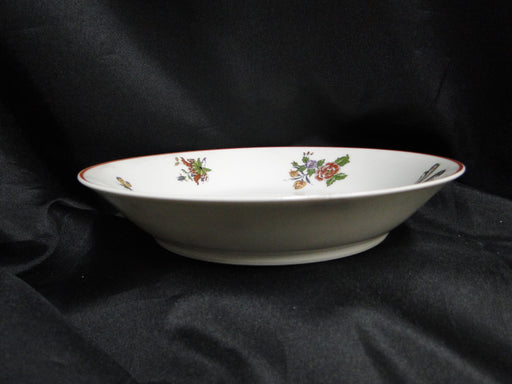 Haviland Schleiger 684-2, Birds & Florals: Coupe Soup Bowl (s), 7 3/4" x 1 3/8"