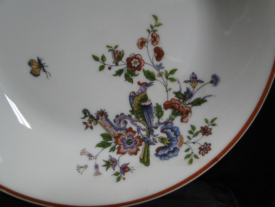 Haviland Schleiger 684-2, Birds & Florals: Coupe Soup Bowl (s), 7 3/4" x 1 3/8"
