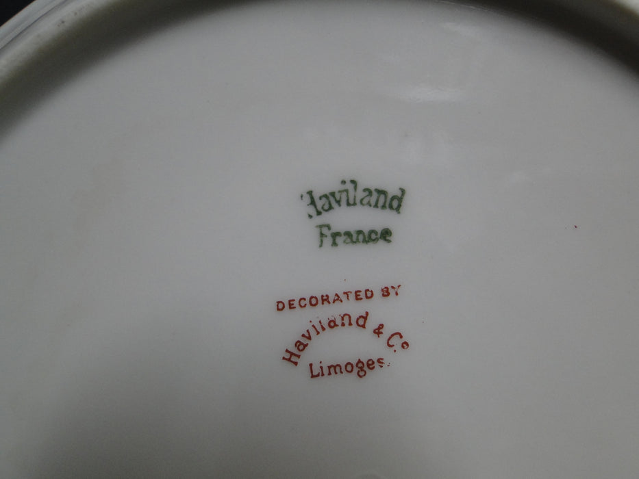 Haviland Schleiger 684-2, Birds & Florals: Coupe Soup Bowl (s), 7 3/4" x 1 3/8"