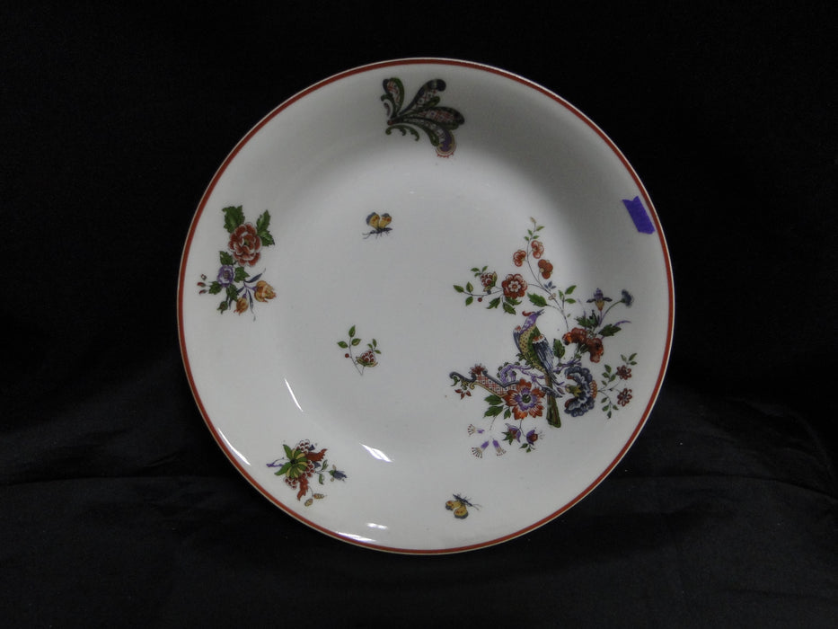 Haviland Schleiger 684-2, Birds & Florals: Coupe Soup Bowl (s), 7 3/4" x 1 3/8"