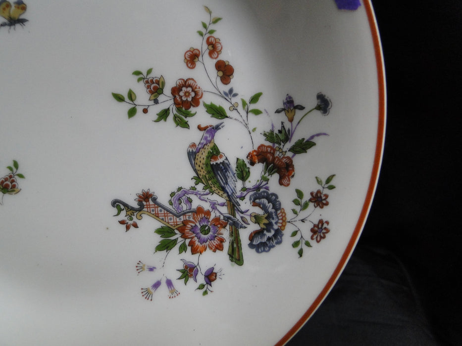 Haviland Schleiger 684-2, Birds & Florals: Coupe Soup Bowl (s), 7 3/4" x 1 3/8"